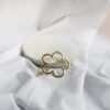 Gold Flower Hair clip