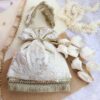 Ivory Silk bloom Potli Bag - Image 2