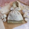 Ivory Silk bloom Potli Bag - Image 3