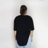 Soho Boho Babes Black Cut-out womens T-shirt - Image 3