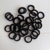 Black magic box hair tie rubber band set of 30