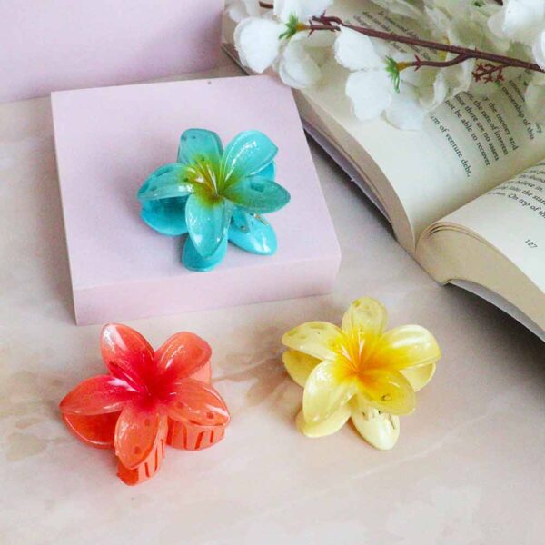 Flower claw clip Spring beach babe(pack of 3) - Image 2