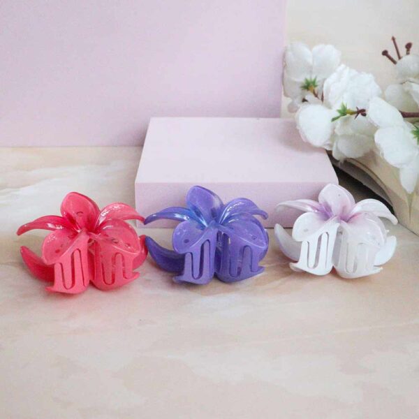 Flower claw clip Summer bloom (pack of 3) - Image 4