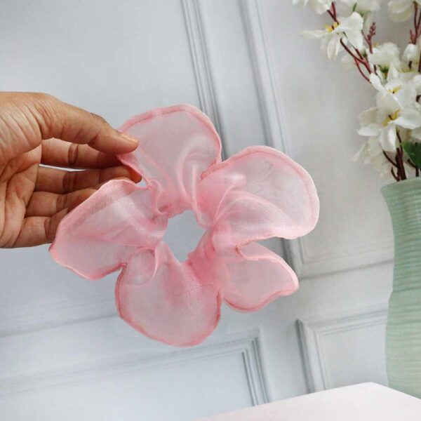 flower scrunchie