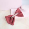 Cottage Pink Hair Bow - Image 2