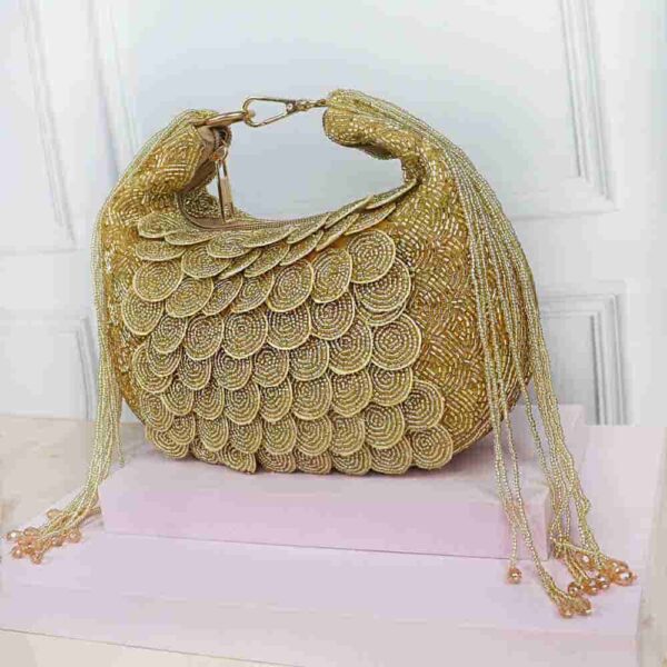 Dulhan Dream Gold Bag - Image 3