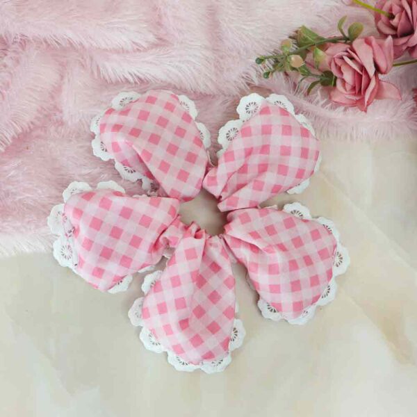 Victoria Flower scrunchie