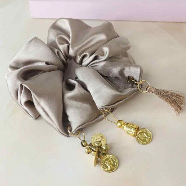 Gothic Boho charm Scrunchies