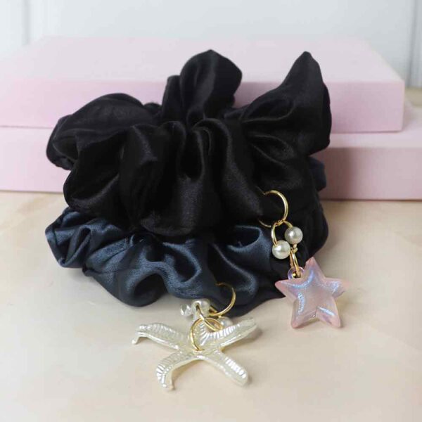 Celestial Tide charm scrunchies pack of 2 - Image 2